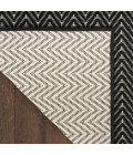 Nourison Horizon Indoor/Outdoor Black HOZ02 9 ft. X 12 ft. Rect. Rug
