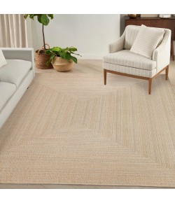 Nourison Tulum Cream TLM04 10 ft. X 14 ft. Rect. Rug