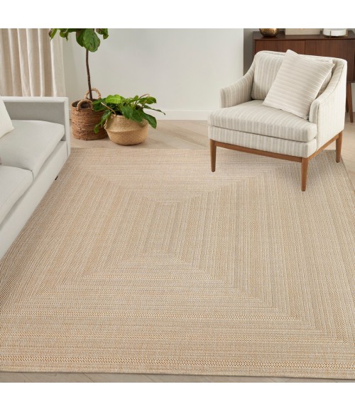 Nourison Tulum Cream TLM04 10 ft. X 14 ft. Rect. Rug