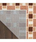 Nourison Nordic Rust NRC14 2 ft. X 6 ft. Rect. Rug