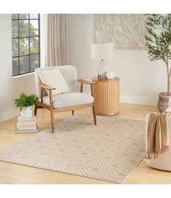 Nourison Casual Beige CSU03 5 ft. 3 in. X 7 ft. Rect. Rug