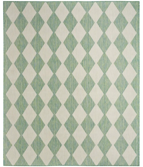 Nourison Positano Blue Green POS04 10 ft. X 14 ft. Rect. Rug