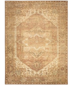 Nourison Vintage Washables Gold VWS14 7 ft. 10 in. X 9 ft. 10 in. Rect. Rug