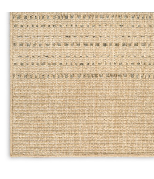 Nourison Tulum Taupe TLM01 2 ft. 2 in. X 8 ft. Rect. Rug