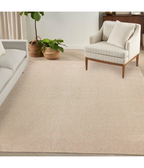 Nourison Tulum Cream TLM03 10 ft. X 14 ft. Rect. Rug