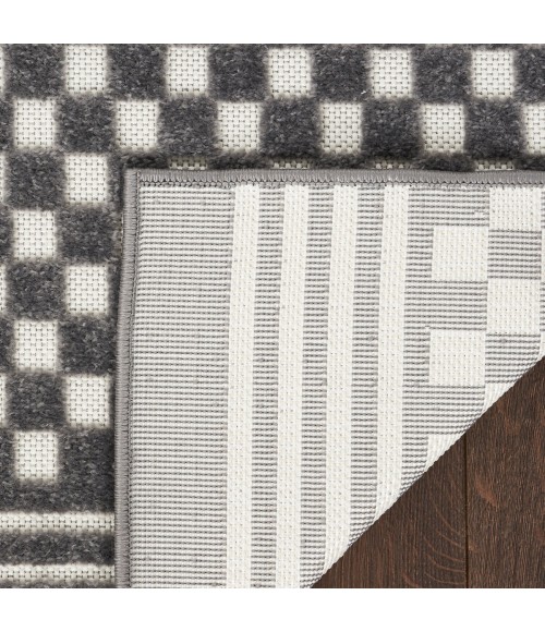 Nourison Casual Grey CSU02 3 ft. 11 in. X 5 ft. 11 in. Rect. Rug