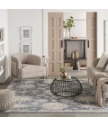 Nourison Concerto Blue Beige Rug CNC06 8 ft. 10 in. X 11 ft. 10 in. Rect. - Rugs Town Nourison Concerto Blue Beige CNC06 8 ft. 10 in. X 11 ft. 10 in. Rect. Rug