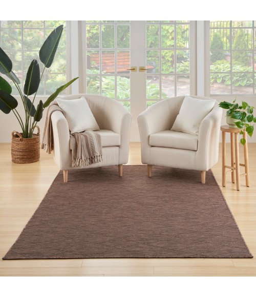 Nourison Practical Solutions Mocha PSL01 5 ft. X 7 ft. Rect. Rug