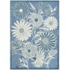 Nourison Aloha Blue ALH33 9 ft. X 12 ft. Rect. Rug