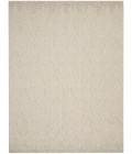 Nourison Interlock Ivory/Grey ITL04 8 ft. X 11 ft. Rect. Rug