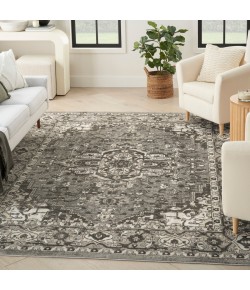 Nourison Concerto Grey CNC05 5 ft. 3 in. X 7 ft. 3 in. Rect. Rug