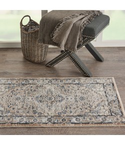 Nourison Concerto Beige Grey CNC05 2 ft. 2 in. X 3 ft. 9 in. Rect. Rug