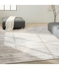 Calvin Klein CK011 Verdant Ivory Grey VRD01 8 ft. X 10 ft. Rect. Rug