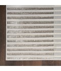 Nourison Splash Silver Grey BSK04 8 ft. Rect. Rug