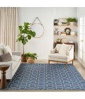 Nourison Horizon Indoor/Outdoor Denim HOZ01 8 ft. X 10 ft. Rect. Rug