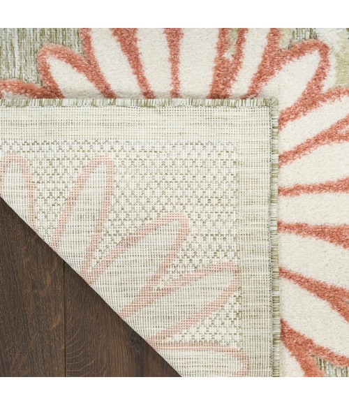 Nourison Aloha Sage Rose ALH33 3 ft. 6 in. X 5 ft. 6 in. Rect. Rug