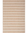 Nourison Positano Beige Ivory POS03 5 ft. X 7 ft. Rect. Rug