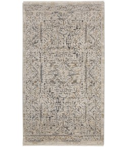 Nourison Nyle Ivory/Grey/Blue NYE01 2 ft. 6 in. X 4 ft. 6 in. Rect. Rug