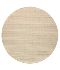 Nourison Tulum Cream TLM01 8 ft. X Round Rug