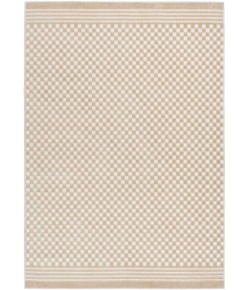 Nourison Care Free 2ft. x 6ft. Beige Modern Indoor Rug