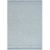 Nourison Care Free 2ft. x 6ft. Blue Modern Indoor Rug