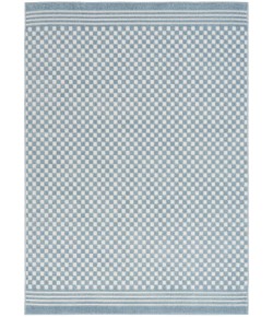 Nourison Care Free 2ft. x 6ft. Blue Modern Indoor Rug