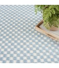Nourison Care Free Blue CAF02 6 ft. Rect. Rug