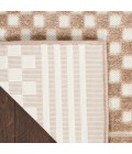 Nourison Care Free Brown CAF02 8 ft. X 10 ft. Rect. Rug