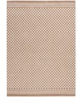 Nourison Care Free Brown CAF02 8 ft. X 10 ft. Rect. Rug