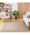 Nourison Care Free Brown CAF02 8 ft. X 10 ft. Rect. Rug