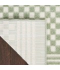 Nourison Care Free Green CAF02 8 ft. X 10 ft. Rect. Rug