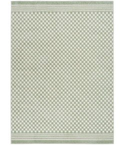 Nourison Care Free Green CAF02 8 ft. X 10 ft. Rect. Rug