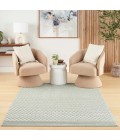 Nourison Care Free Green CAF02 8 ft. X 10 ft. Rect. Rug