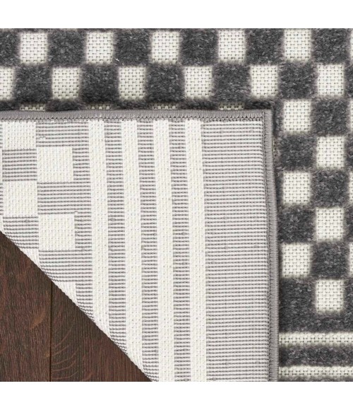 Nourison Care Free Grey CAF02 6 ft. Rect. Rug