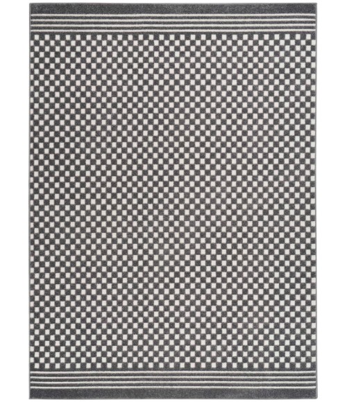 Nourison Care Free Grey CAF02 6 ft. Rect. Rug