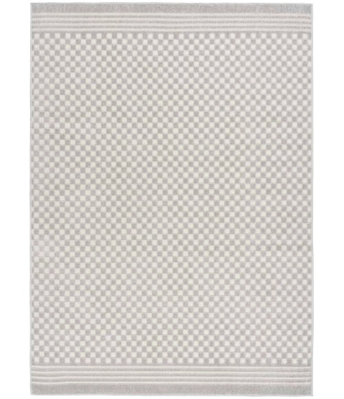 Nourison Care Free Light Grey CAF02 6 ft. Rect. Rug