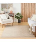 Nourison Care Free Taupe CAF02 8 ft. X 10 ft. Rect. Rug