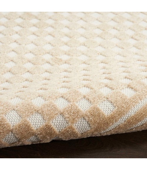 Nourison Care Free Taupe CAF02 8 ft. X 10 ft. Rect. Rug