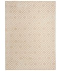 Nourison Care Free Beige CAF03 4 ft. X 6 ft. Rect. Rug