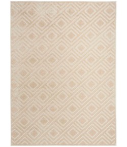 Nourison Care Free Beige CAF03 4 ft. X 6 ft. Rect. Rug