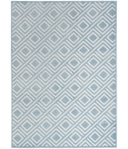 Nourison Care Free Blue CAF03 5 ft. X 7 ft. Rect. Rug
