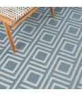 Nourison Care Free Blue CAF03 5 ft. X 7 ft. Rect. Rug