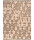 Nourison Care Free Brown CAF03 4 ft. X 6 ft. Rect. Rug