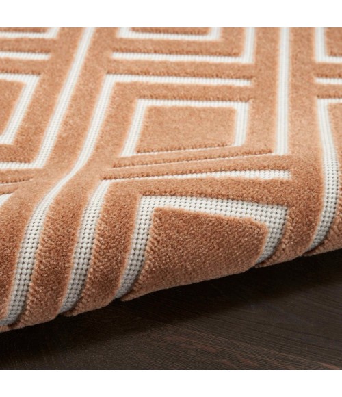 Nourison Care Free Copper CAF03 6 ft. Rect. Rug