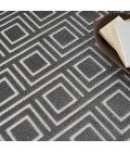 Nourison Care Free Grey CAF03 9 ft. X 12 ft. Rect. Rug