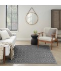 Nourison Care Free Grey CAF03 9 ft. X 12 ft. Rect. Rug