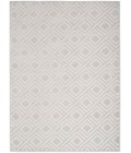 Nourison Care Free Light Grey CAF03 9 ft. X 12 ft. Rect. Rug