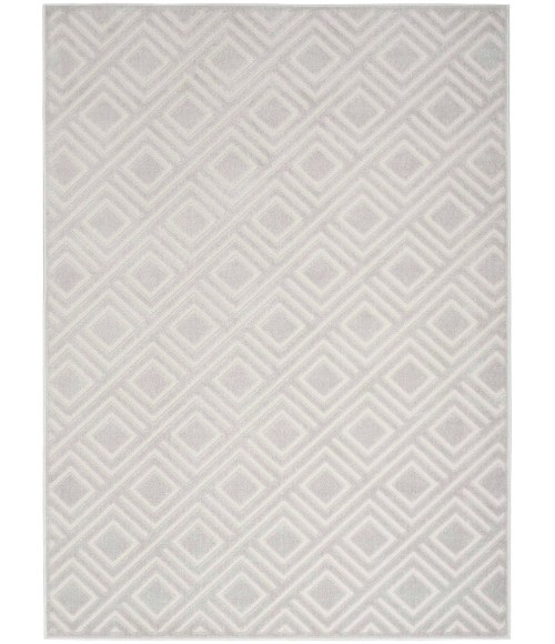 Nourison Care Free Light Grey CAF03 9 ft. X 12 ft. Rect. Rug