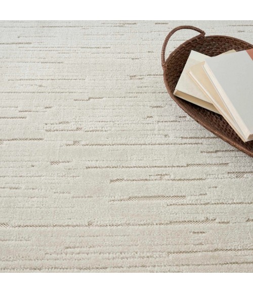 Nourison Care Free Beige CAF04 7 ft. X 9 ft. Rect. Rug