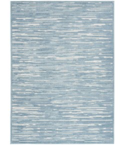 Nourison Home Care Free CAF04 Blue 3 ft. 11 in. X 5 ft. 11 in. Area Rug